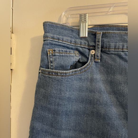 Banana Republic High Rise Straight Blue Jean Size 31/12 - Picture 9 of 15